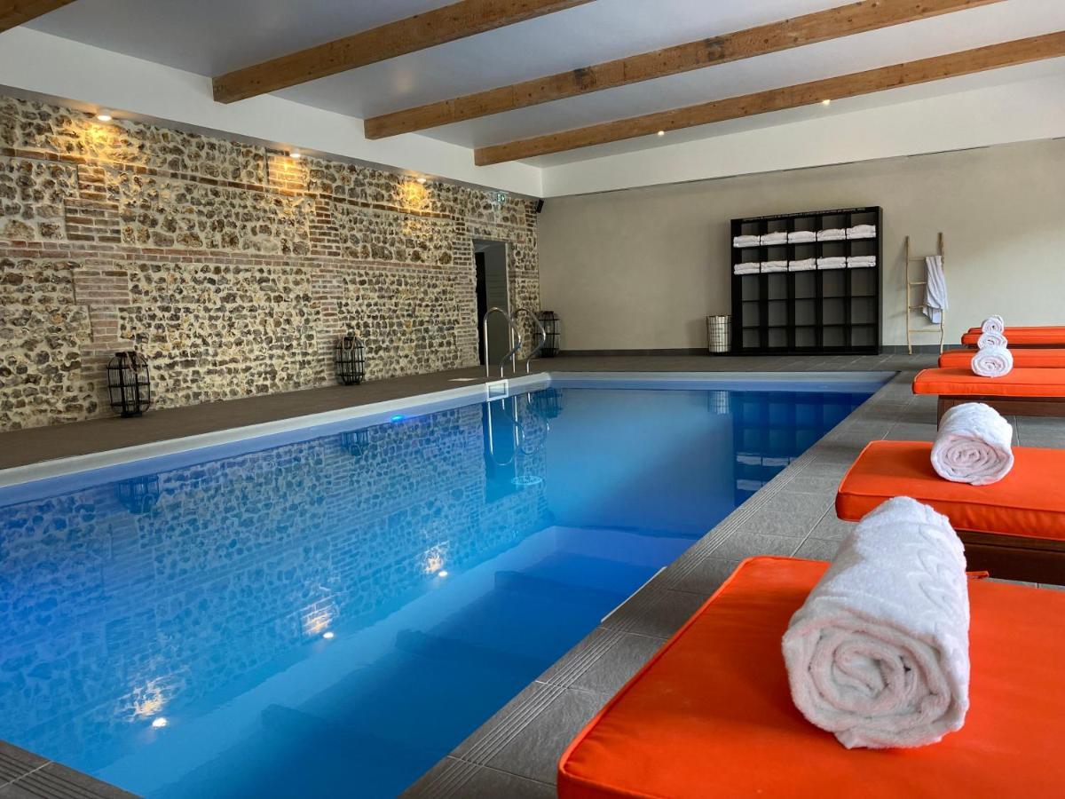 Hotel-Spa-Piscine Le Petit Castel Beuzeville-Honfleur Exterior photo